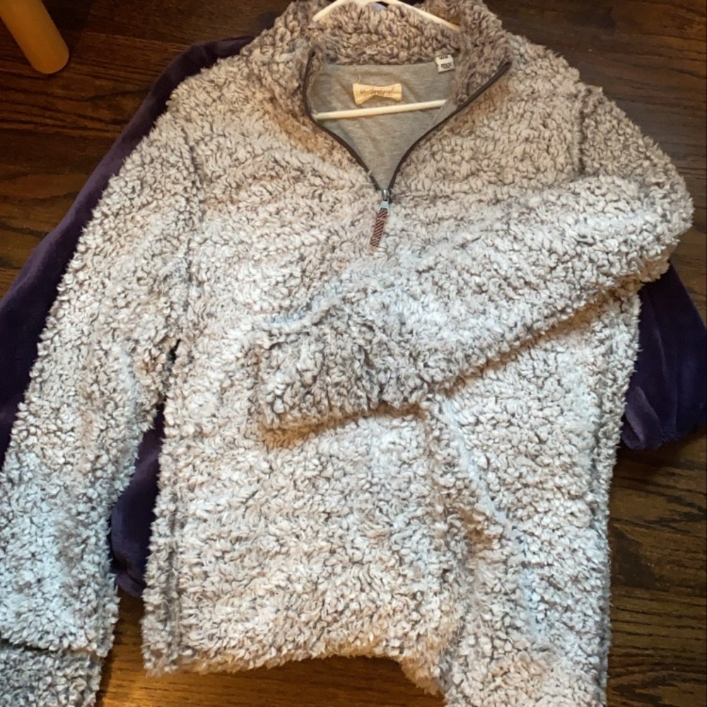 sherpa quarter zip